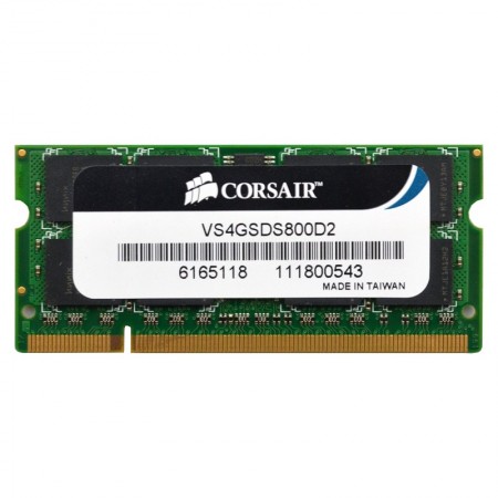 Corsair 4GB DDR2 800Mhz használt notebook memória