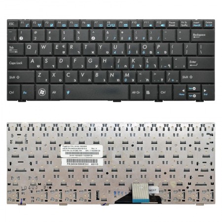 04GOA192KHE10-3 használt fekete, héber billentyűzet