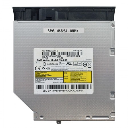 BA96-05828A-BNMK, SN-208 használt SATA laptop DVD-író