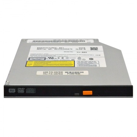 43N7634, UJ-860 használt IDE notebook DVD író