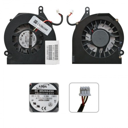 336993-001, AB0605HB-E03 használt hűtés, ventilátor