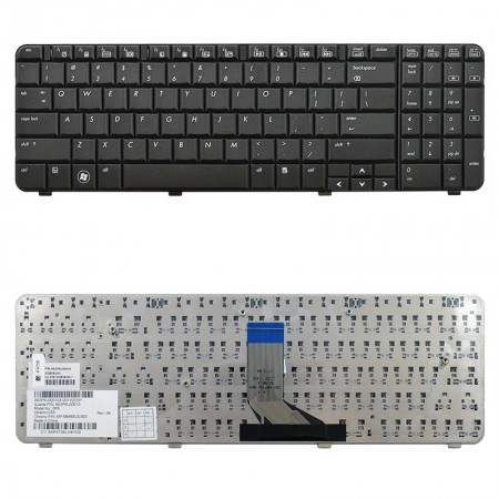 532818-001 gyári új angol billentyűzet