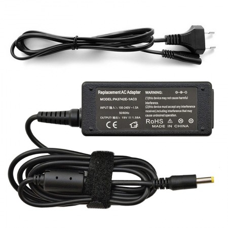 Toshiba 19V 1.58A (30W) utángyártott új tablet töltő