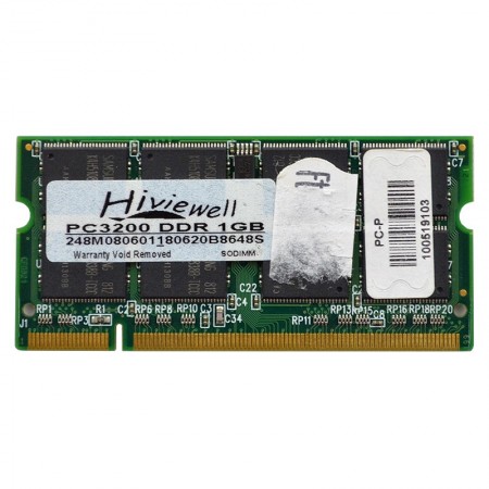 HivieWell 1GB DDR 400MHz használt laptop memória