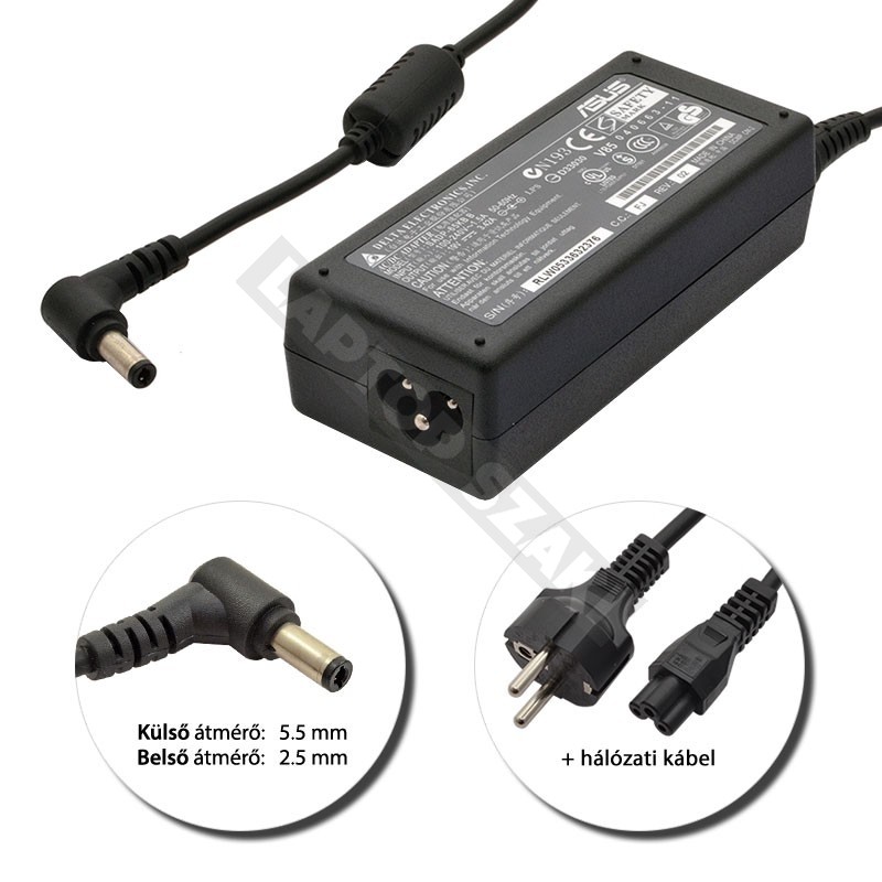 Laptop töltő 19v