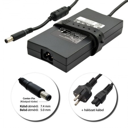 Dell PA-4E 19.5V 6.7A (130W) használt, gyári töltő