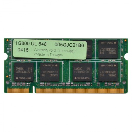 Samsung 1GB DDR2 800MHz laptop memória