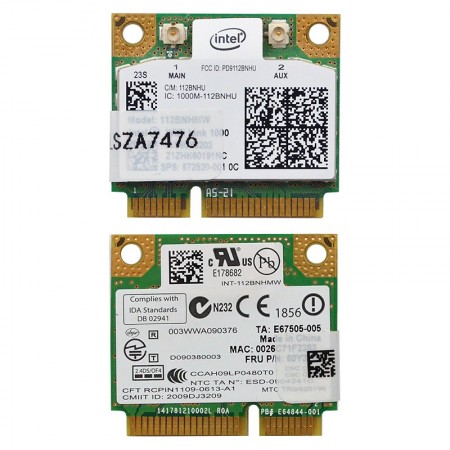 60Y3203, 112BNHMW 802.11a/b/g/n mini PCI-E Wifi kártya