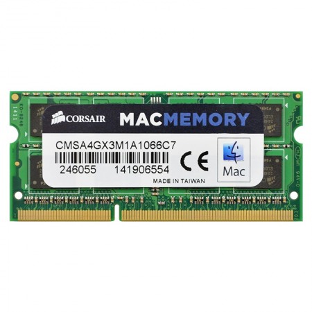 Corsair 4GB DDR3 1066MHz notebook memória
