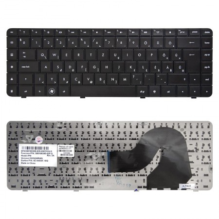 589301-211 magyar, fekete laptop billentyűzet