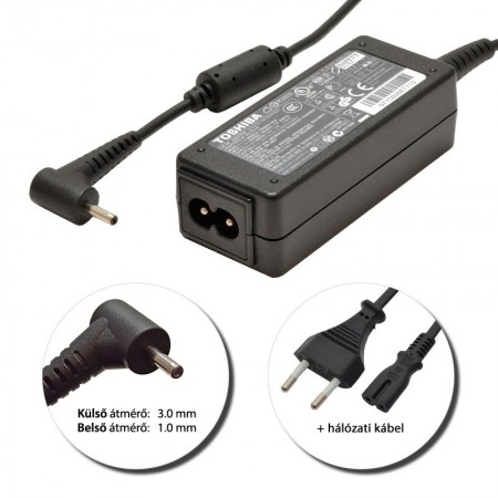 Toshiba 12V 3A (36W) gyári új tablet töltő