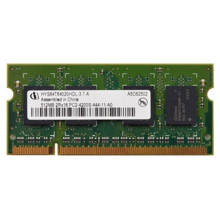 Qimonda 512MB DDR2 533MHz használt notebook memória