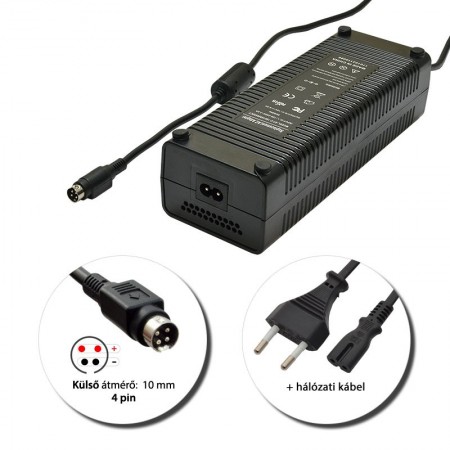 Toshiba 19V 9.5A 4-pin (180W) utángyártott új töltő