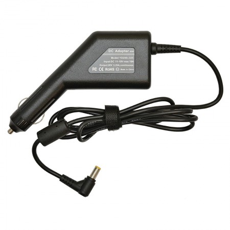 Fujitsu-Siemens 20V 3.25A (65W) utángyártott új autós, szivargyújtós laptop töltő