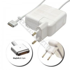 Apple A1436 14.8V 3.05A (45W) MagSafe 2 t&ouml;ltő