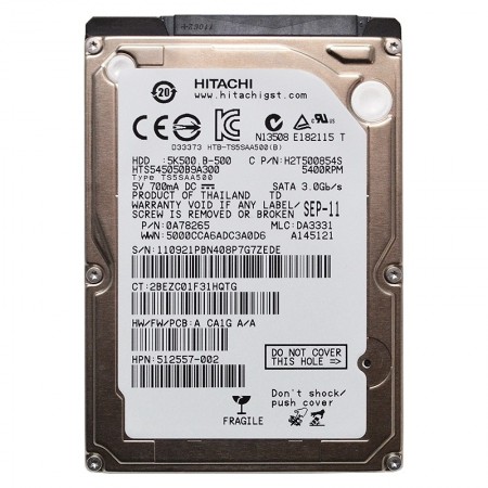 Hitachi HGST 5K-500.B 500GB SATA 2,5