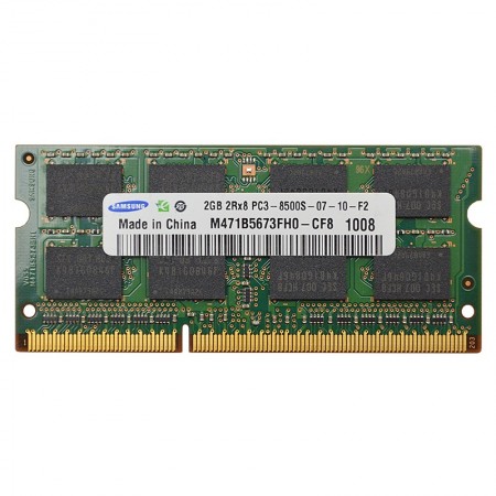 Samsung 2GB DDR3 1066MHz notebook memória