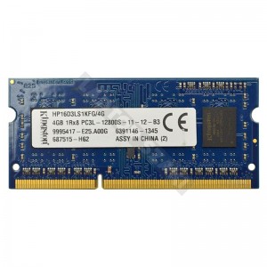 Kingston 4GB DDR3L 1.35V 1600MHz notebook memória (KVR16LS11/4)