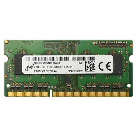Micron 4GB DDR3L 1.35V 1600MHz notebook memória