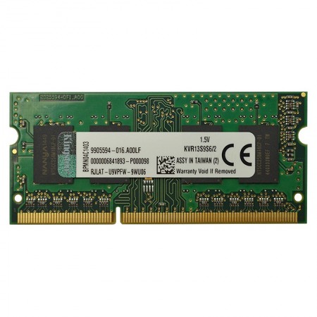 Kingston 2GB DDR3 1333MHz notebook memória