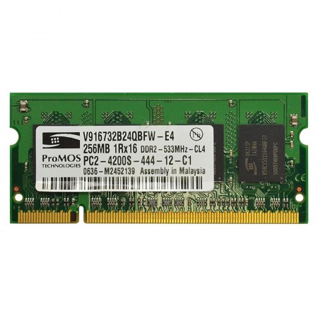 ProMOS 256MB DDR2 533Mhz használt notebook memória