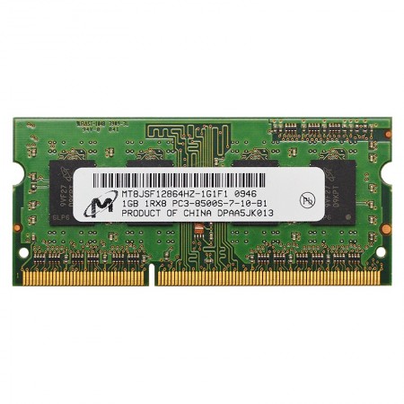 Micron 1GB DDR3 1066MHz használt notebook memória