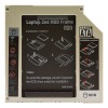Slim IDE 2nd HDD/SSD caddy, második winchester beépítő keret (9.5mm)