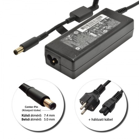 HP 19.5V 4.62A (90W) center-pin gyári új töltő