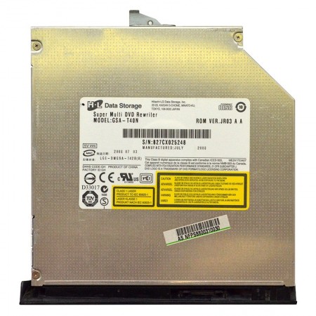 GSA-T40N használt IDE notebook DVD író