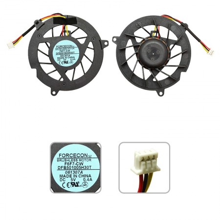 DFB501005H30T hűtés, ventilátor