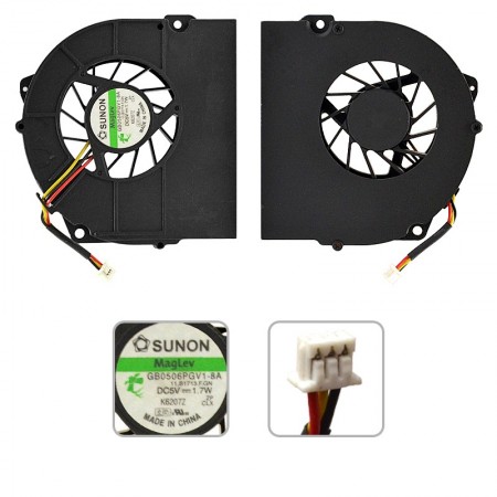 GB0506PGV1-8A gyári új hűtés, ventilátor