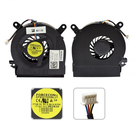 0YP387 gyári új hűtés, ventilátor