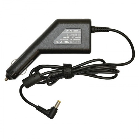 Lenovo 20V 3.25A (65W) IdeaPad utángyártott új autós, szivargyújtós laptop töltő