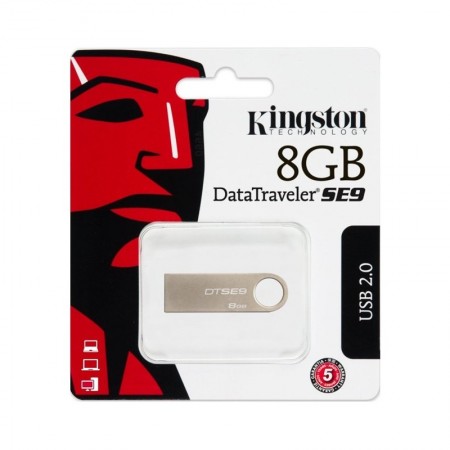 Kingston DataTraveler SE9 8GB USB 2.0 pendrive