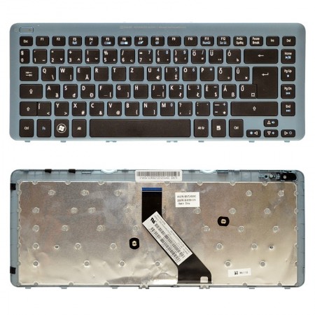 60.M1BN1.018 gyári új, kék magyar laptop billentyűzet