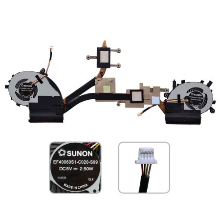 60.M9YN7.096 gyári új komplett hűtés