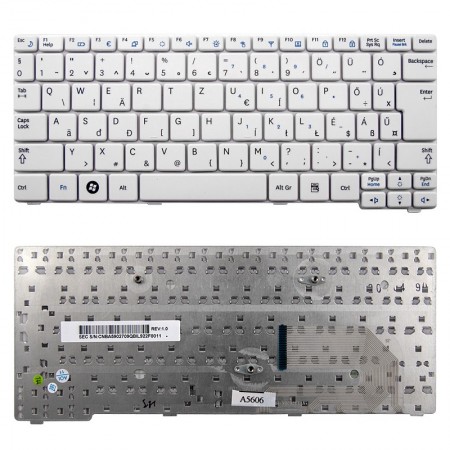 Samsung N140, N150 fehér, magyar laptop billentyűzet