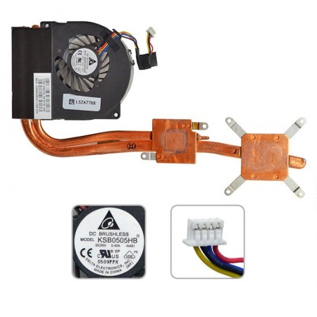 13GNZN1AM020-1, KSB0505HB használt komplett hűtés