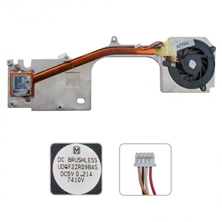 13GNLB1AM020-1, UDQF2ZR09BAS használt komplett hűtés