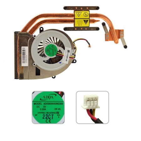 CP567635-XX, AD05605HX09G300 használt komplett hűtés