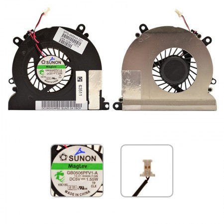 486844-001, GB0506PFV1-A használt hűtés, ventilátor