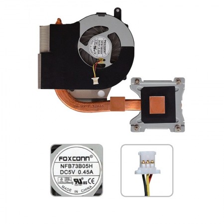 612354-001, NFB73B05H használt komplett hűtés