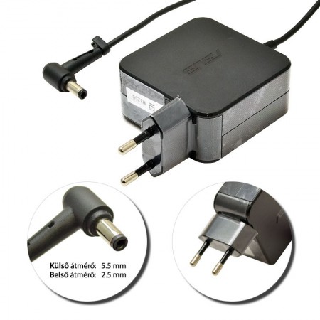 Asus 19V 2.37A (45W) 5.5x2.5mm gyári új töltő