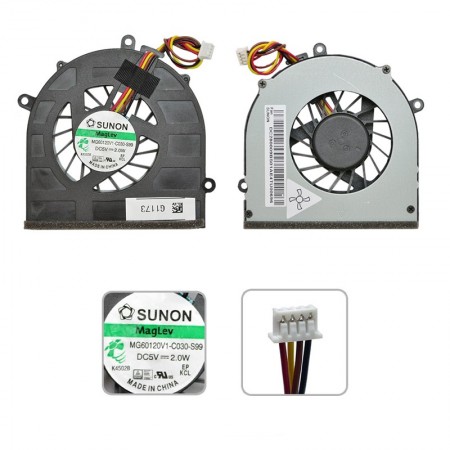 MG60120V1-C030-S99, DC280009BS0 használt hűtés, ventilátor