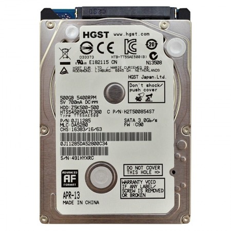 HGST Z5K500-500﻿﻿ 500GB SATA 2,5