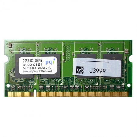 PQI 256MB DDR2 533Mhz használt notebook memória