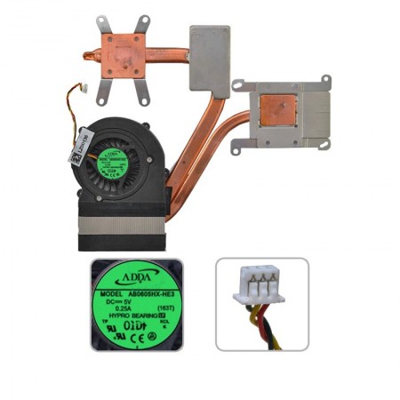 E32-0900484-TA9﻿, AB0605HX-HE3 használt, komplett hűtés