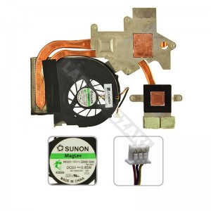 MG55100V1-Q080-S99, 60.4FM11.001 haszn&aacute;lt komplett hűt&eacute;s