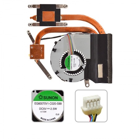 IdeaPad Z470, Z475 használt komplett hűtés