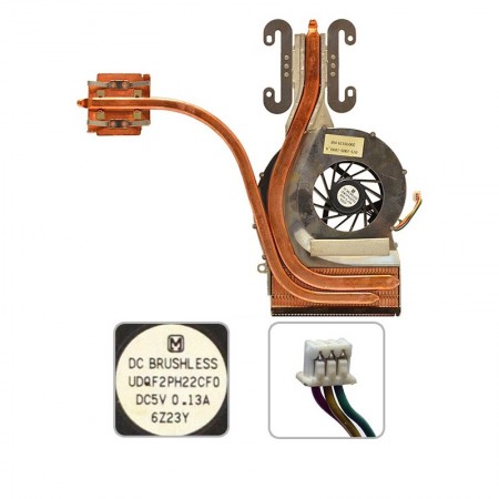 073-1003-1890_A, UDQF2PH22CF0 használt komplett hűtés